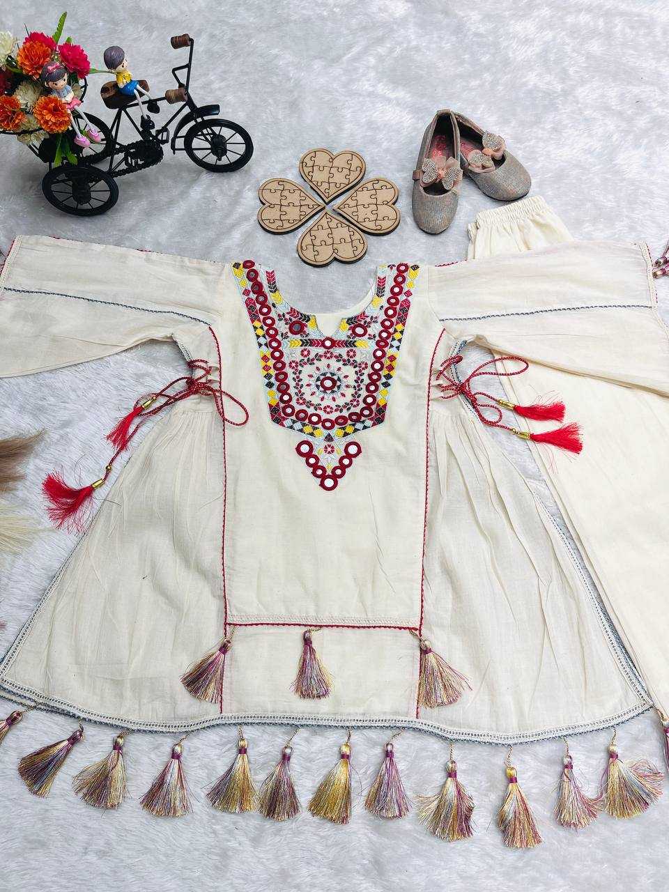 Ynf Khadi Cotton RIN234 225 Kids Wear Wholesale Kids Top & Pant Ethnic Dresses For Kids Kids Festive Wear Manufacturer- Kids Exports