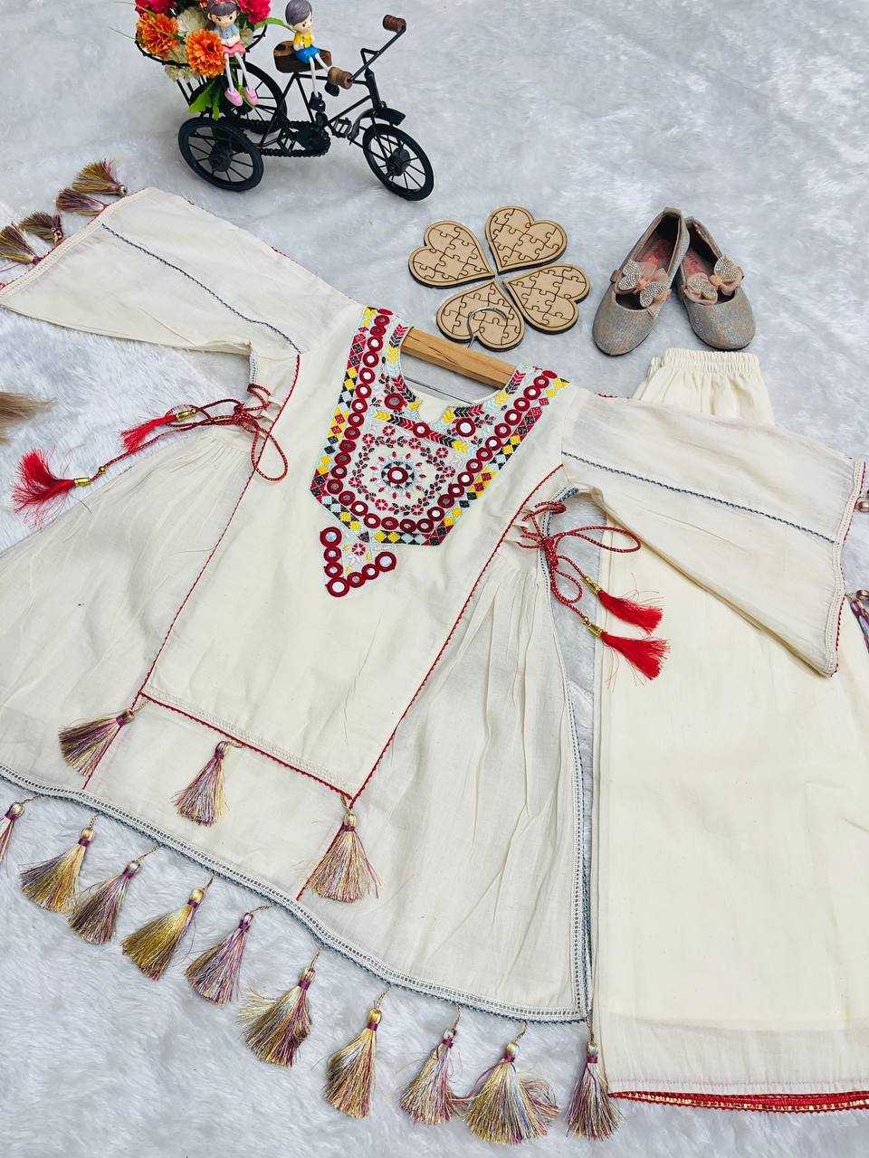 Ynf Khadi Cotton RIN234 225 Kids Wear Wholesale Kids Top & Pant Ethnic Dresses For Kids Kids Festive Wear Manufacturer- Kids Exports