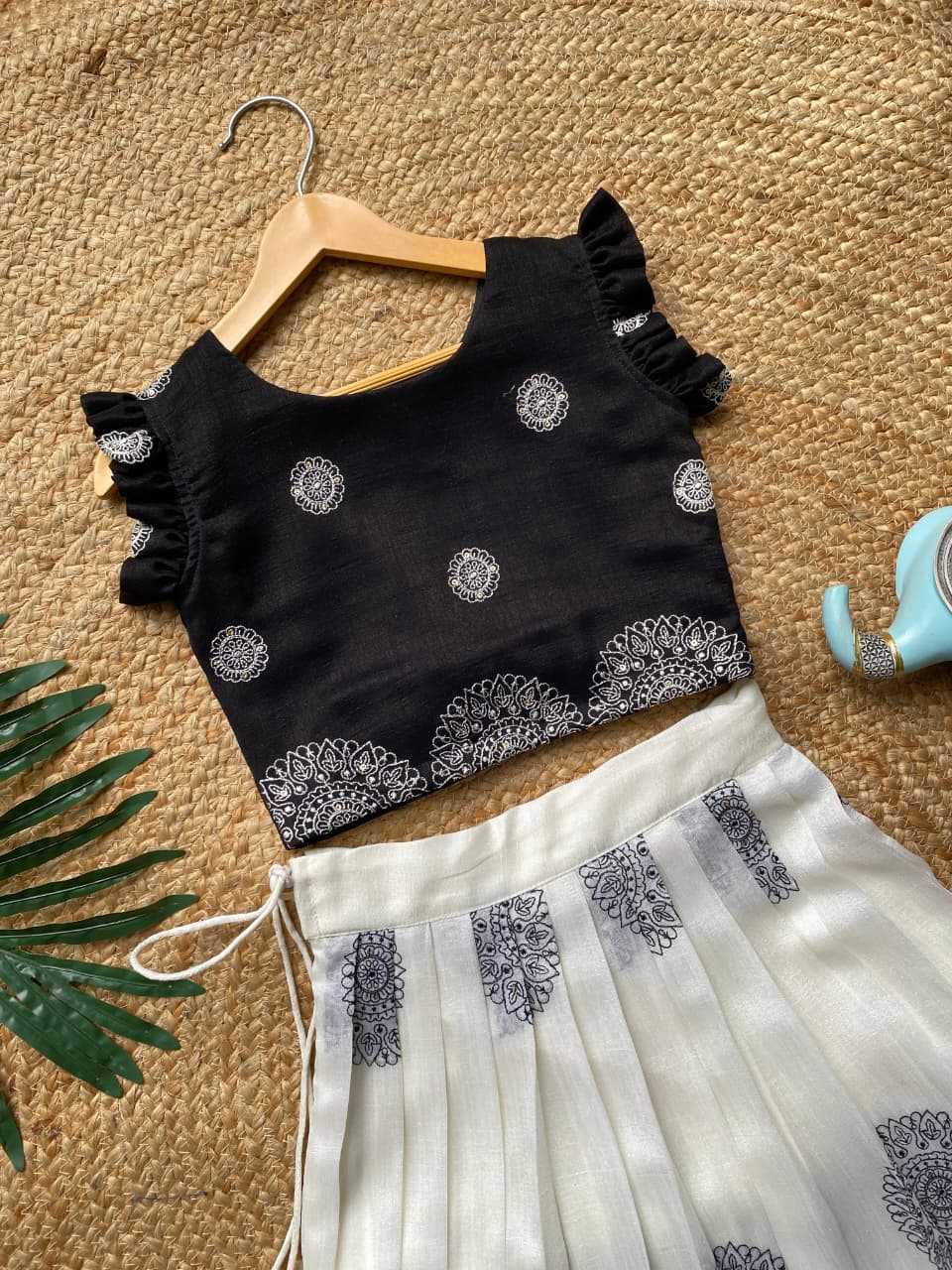 Ynf Silk KESH249 SUNSHINE Kids Wear Festive Collections Wholesale Kids Lehenga Kids Lehenga Choli Onam Collections Manufacturer- Kids Exports