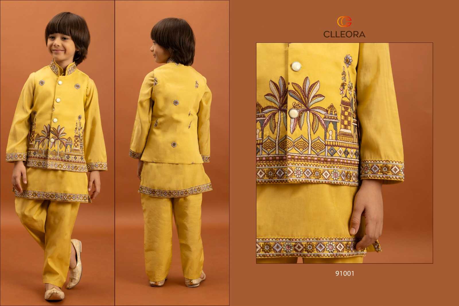 Ynf Silk Kids Wear Wholesale Boys Kurta Pyjama Manufacturer- Kids Exports