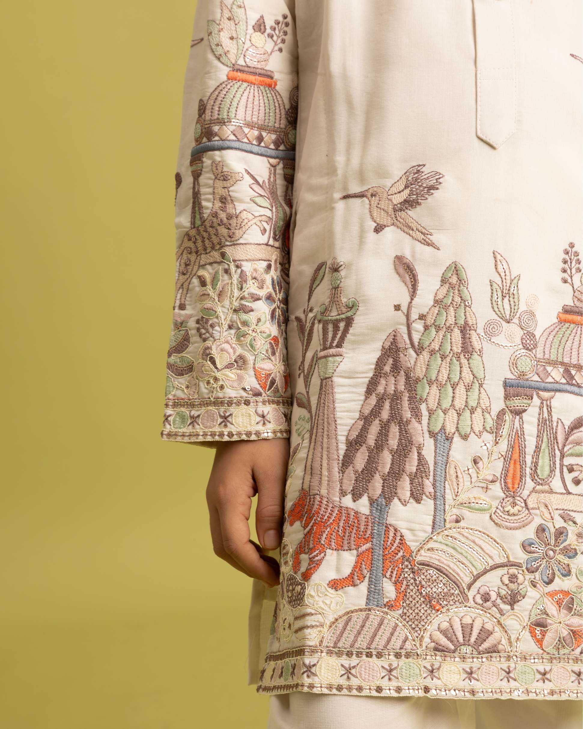 Ynf Viscose RIN202 VANTARA 91041 Kids Wear Wholesale Boys Kurta Pyjama Kids Ethnic Wear Kids Festive Wear Manufacturer- Kids Exports