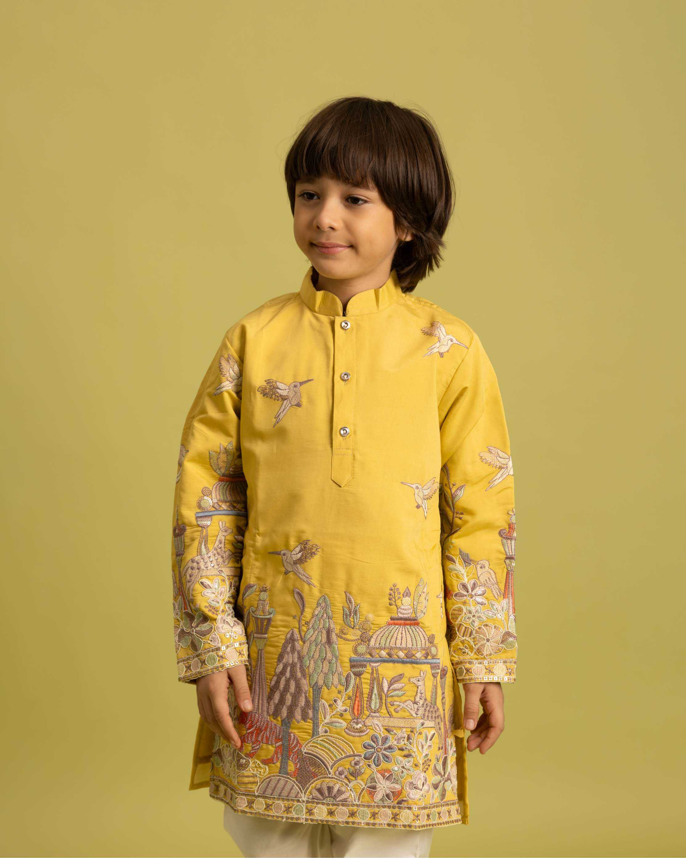 Ynf Viscose RIN202 VANTARA 91041 Kids Wear Wholesale Boys Kurta Pyjama Kids Ethnic Wear Kids Festive Wear Manufacturer- Kids Exports