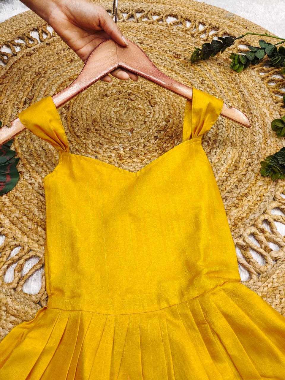 Ynf Soft Cotton KESH619 PICHWAI Kids Wear Wedding Collections Festive Collections Wholesale Kids Gown Kids Frocks Girls Cotton Frocks Manufacturer- Kids Exports