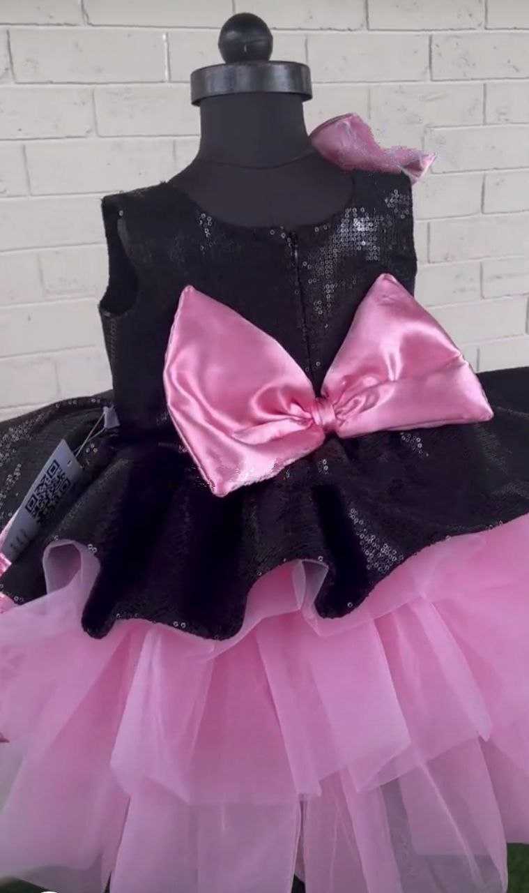 Ynf Soft Net RIN157 PC KID 8012 Kids Wear Wholesale Kids Frocks Girls Frock Kids Designer Frock Manufacturer- Kids Exports