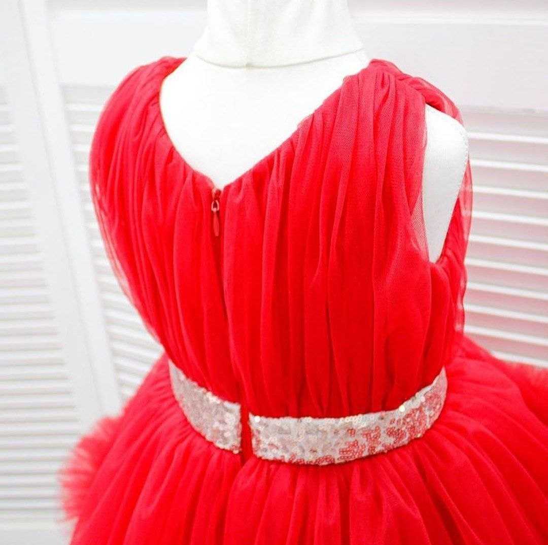 Ynf Soft Net RIN157 PC KID 8015 Kids Wear Wholesale Kids Frocks Girls Frock Kids Designer Frock Manufacturer- Kids Exports