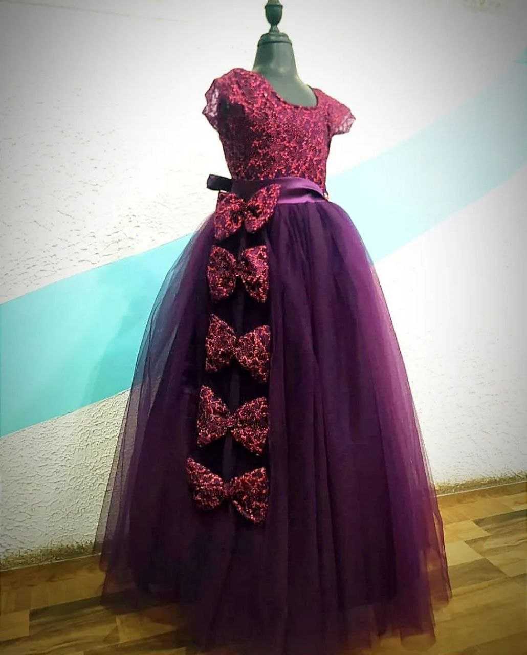 Ynf Soft Net RIN157 PC KID 8018 Kids Wear Wholesale Kids Frocks Girls Frock Kids Designer Frock Manufacturer- Kids Exports