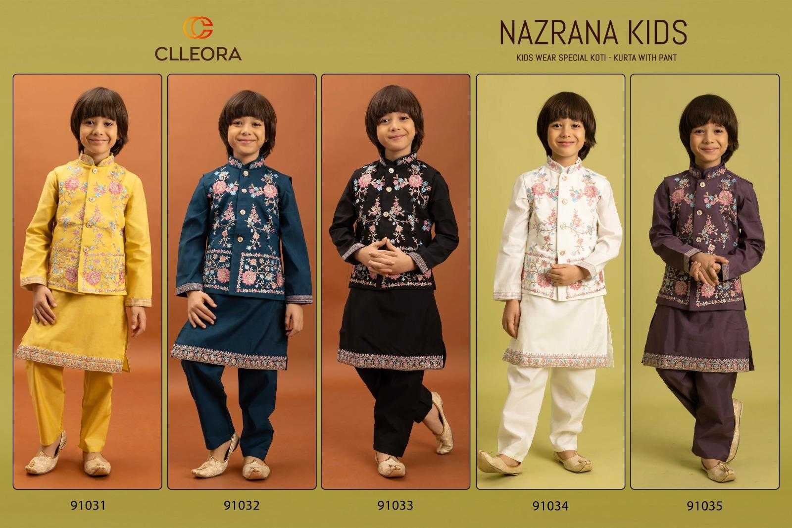 Ynf Viscose KESH481 CLLEORA NAZRANA 91031 Kids Wear Wedding Collections Festive Collections Wholesale Kids Kurta Pajama Kids Festive Wear Baby Boy Kurta Set Manufacturer- Kids Exports