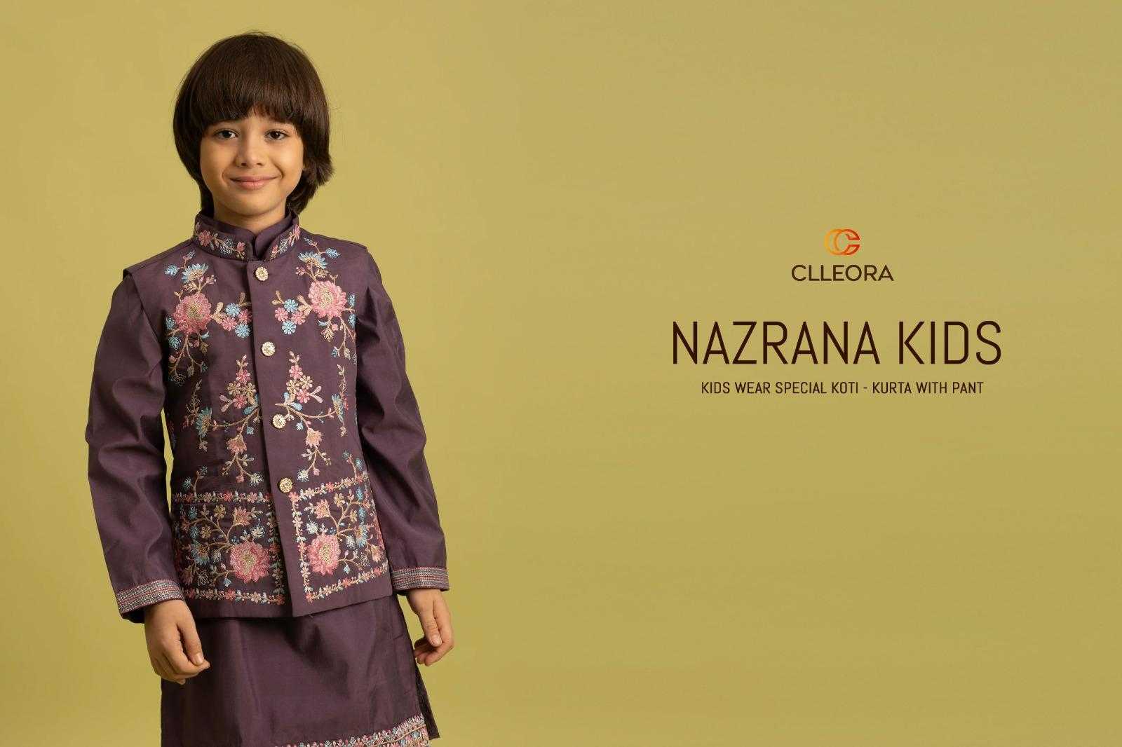 Ynf Viscose KESH481 CLLEORA NAZRANA 91031 Kids Wear Wedding Collections Festive Collections Wholesale Kids Kurta Pajama Kids Festive Wear Baby Boy Kurta Set Manufacturer- Kids Exports
