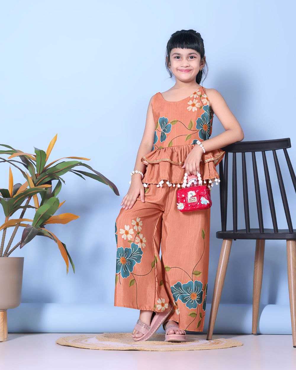 Ynf Cotton KESH461 190 Kids Wear Wholesale Kids Kurta Pajama Girls Ethnic Wear Kids Party Wear Ethnic Manufacturer- Kids Exports