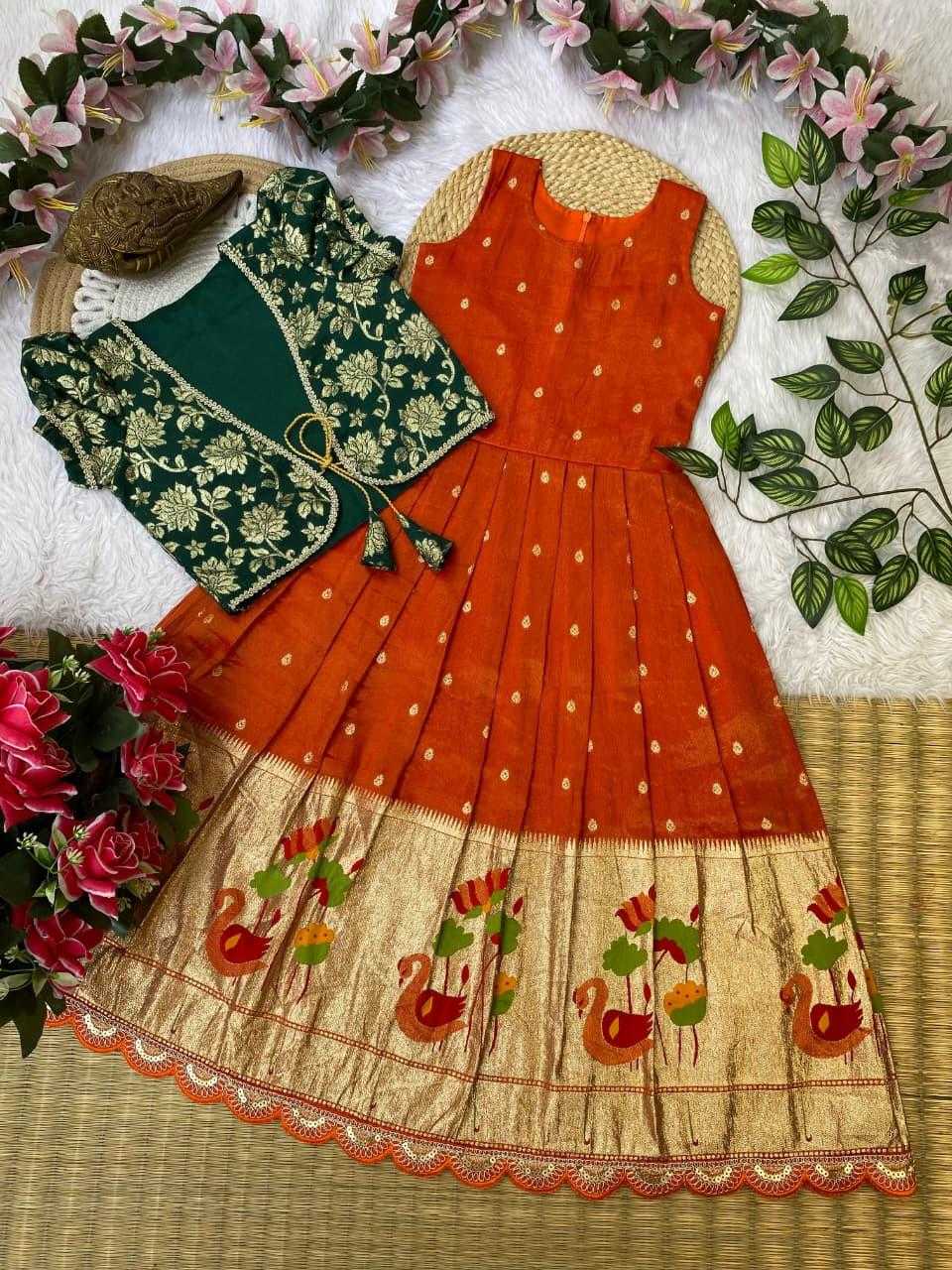 Ynf Cotton KESH503 1128 Kids Wear Wholesale Kids Frocks Girls Frock Kids Designer Frock Manufacturer- Kids Exports