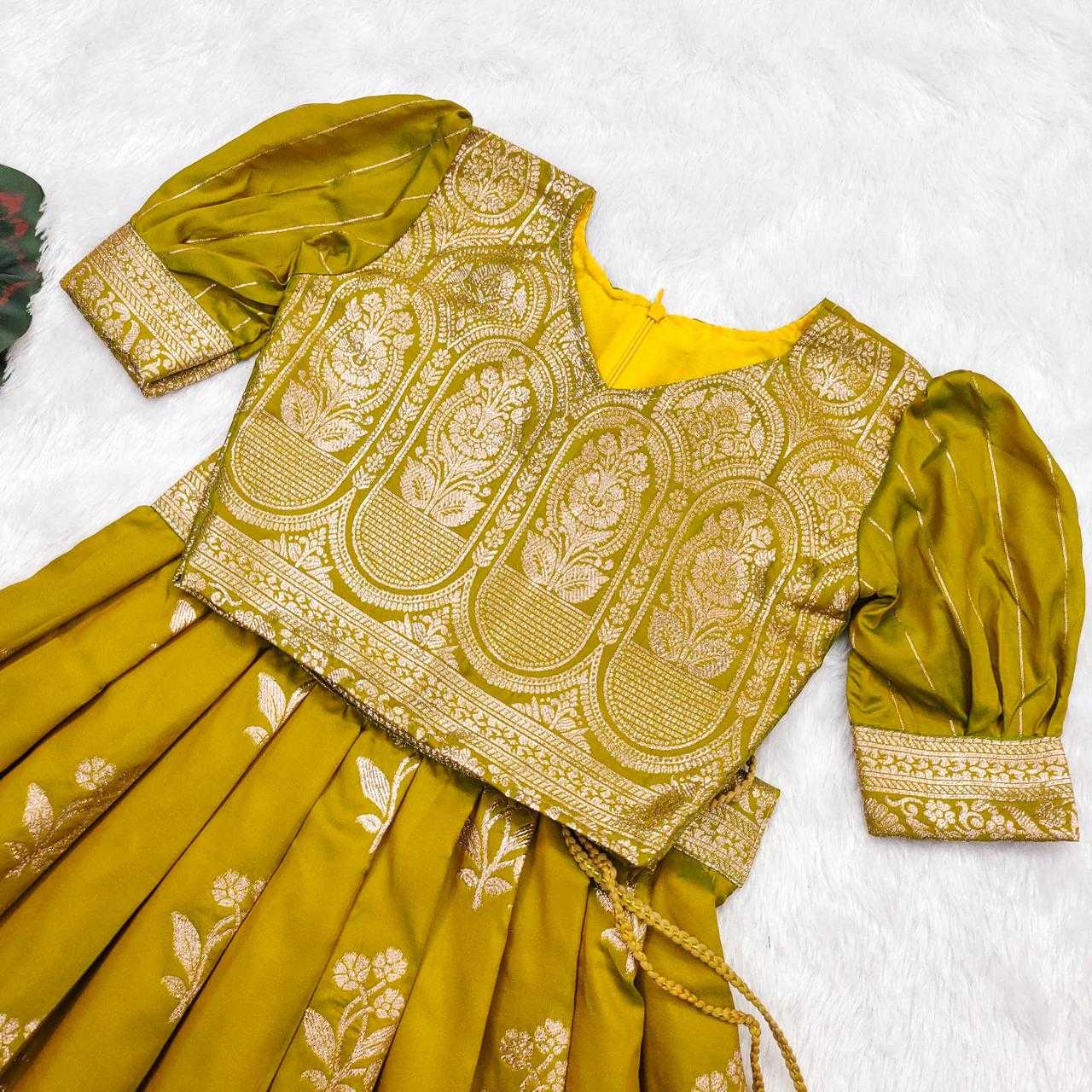 Ynf Fancy RIN235 meena Kids Wear Festive Collections Wholesale Kids Lehenga Choli Kids Festive Wear Baby Girl Lehenga Manufacturer- Kids Exports