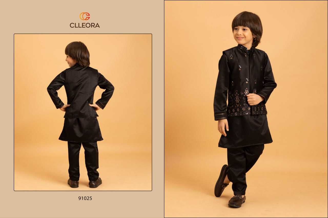 Ynf Malay Satin Silk RIN202 CLLEORA ETHNI 91021 Kids Wear Festive Collections Wholesale Kids Festive Wear Boys Ethnic Wear Baby Boy Kurta Set Manufacturer- Kids Exports