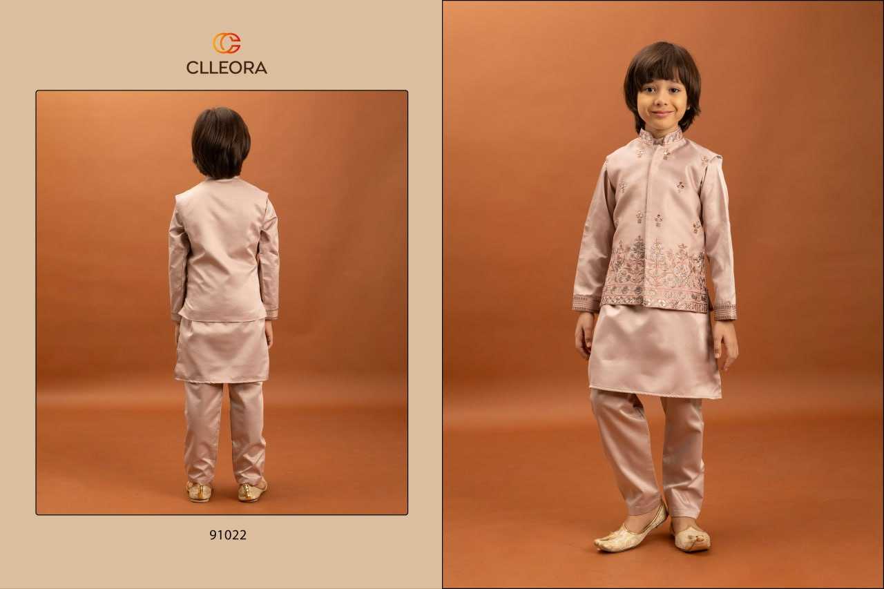 Ynf Malay Satin Silk RIN202 CLLEORA ETHNI 91021 Kids Wear Festive Collections Wholesale Kids Festive Wear Boys Ethnic Wear Baby Boy Kurta Set Manufacturer- Kids Exports
