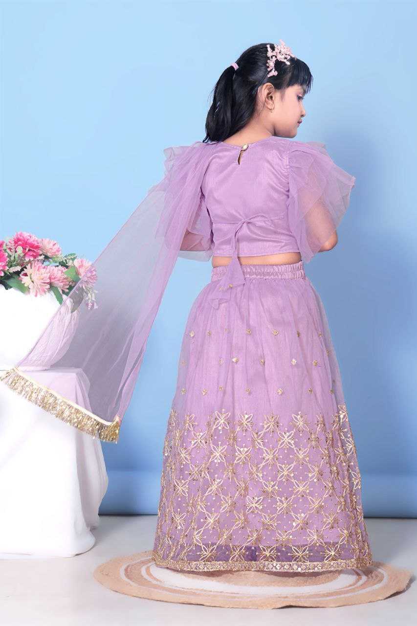 Ynf Net KESH461 189 Kids Wear Festive Collections Wholesale Kids Lehenga Choli Kids Festive Wear Kids Wedding Outfits Manufacturer- Kids Exports