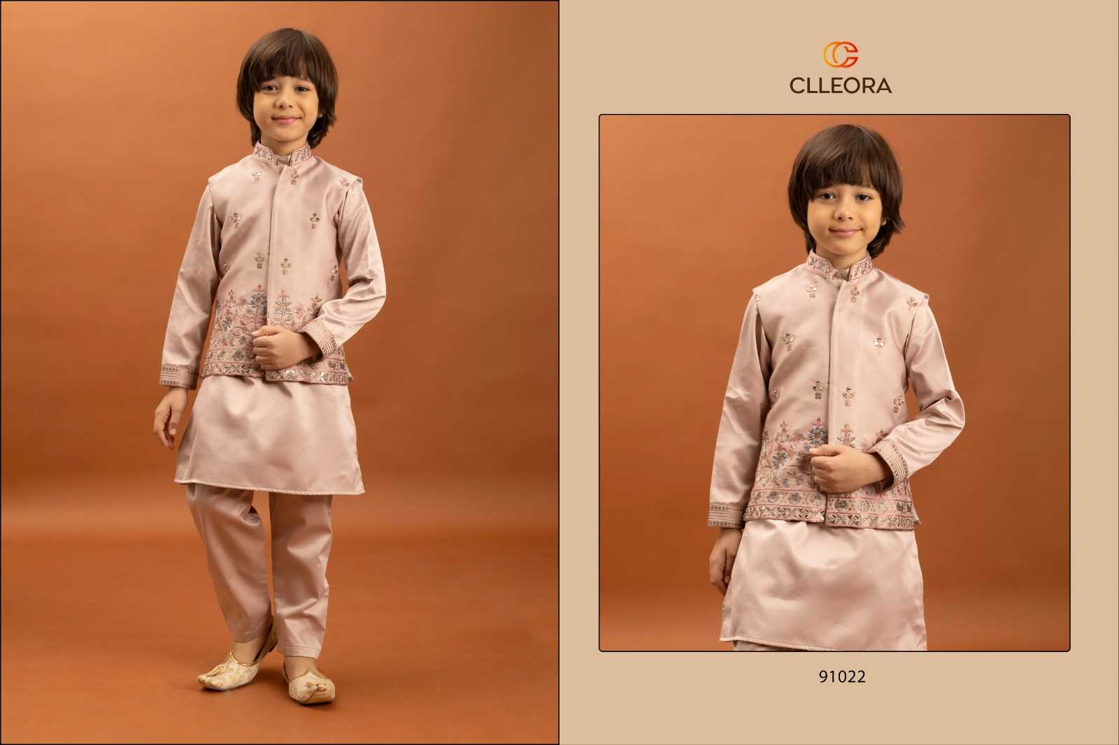 Ynf Silk KESH530 CLLEORA ETHNI 91021 Kids Wear Wholesale Kids Kurta Pajama Kids Festive Wear Kids Party Wear Ethnic Manufacturer- Kids Exports