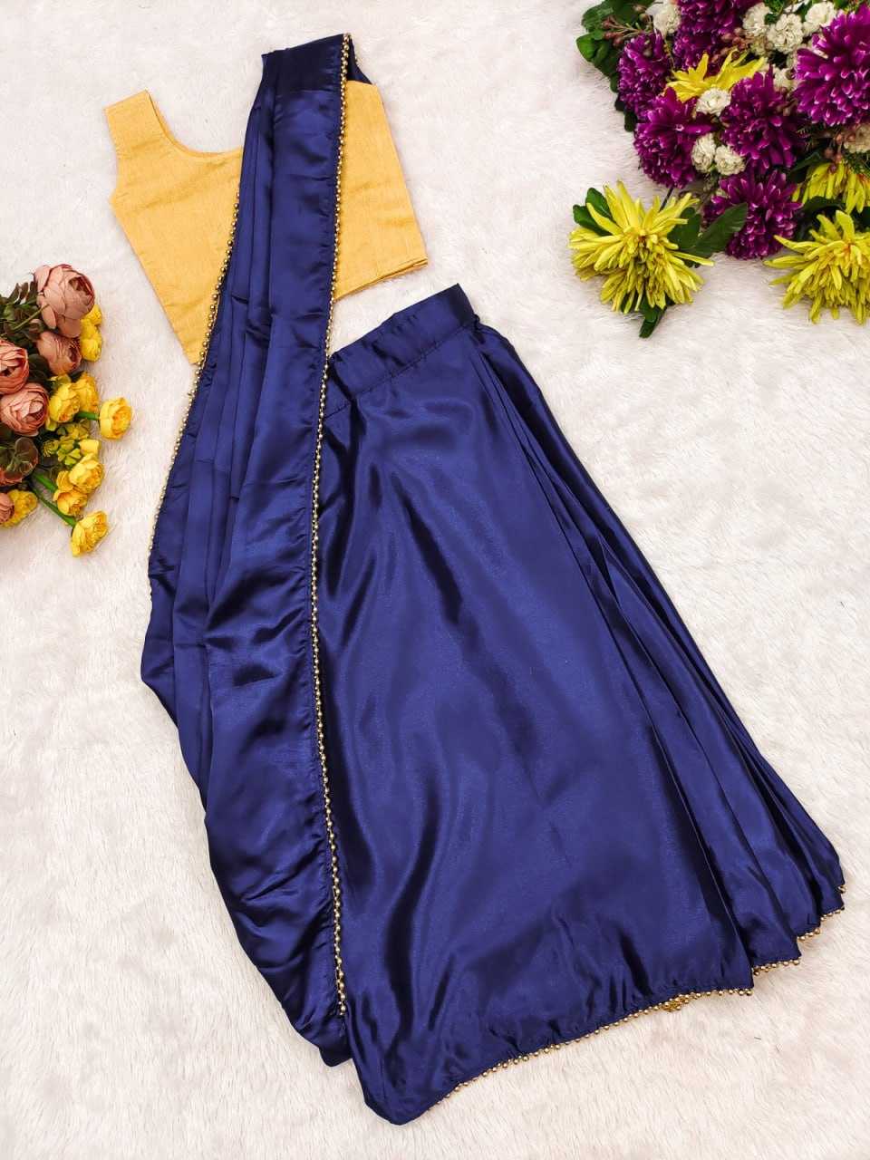 Ynf Banglori Silk KESH505 017 Kids Wear Wholesale Kids Saree Dress Kids Festive Wear Kids Party Wear Ethnic Manufacturer- Kids Exports