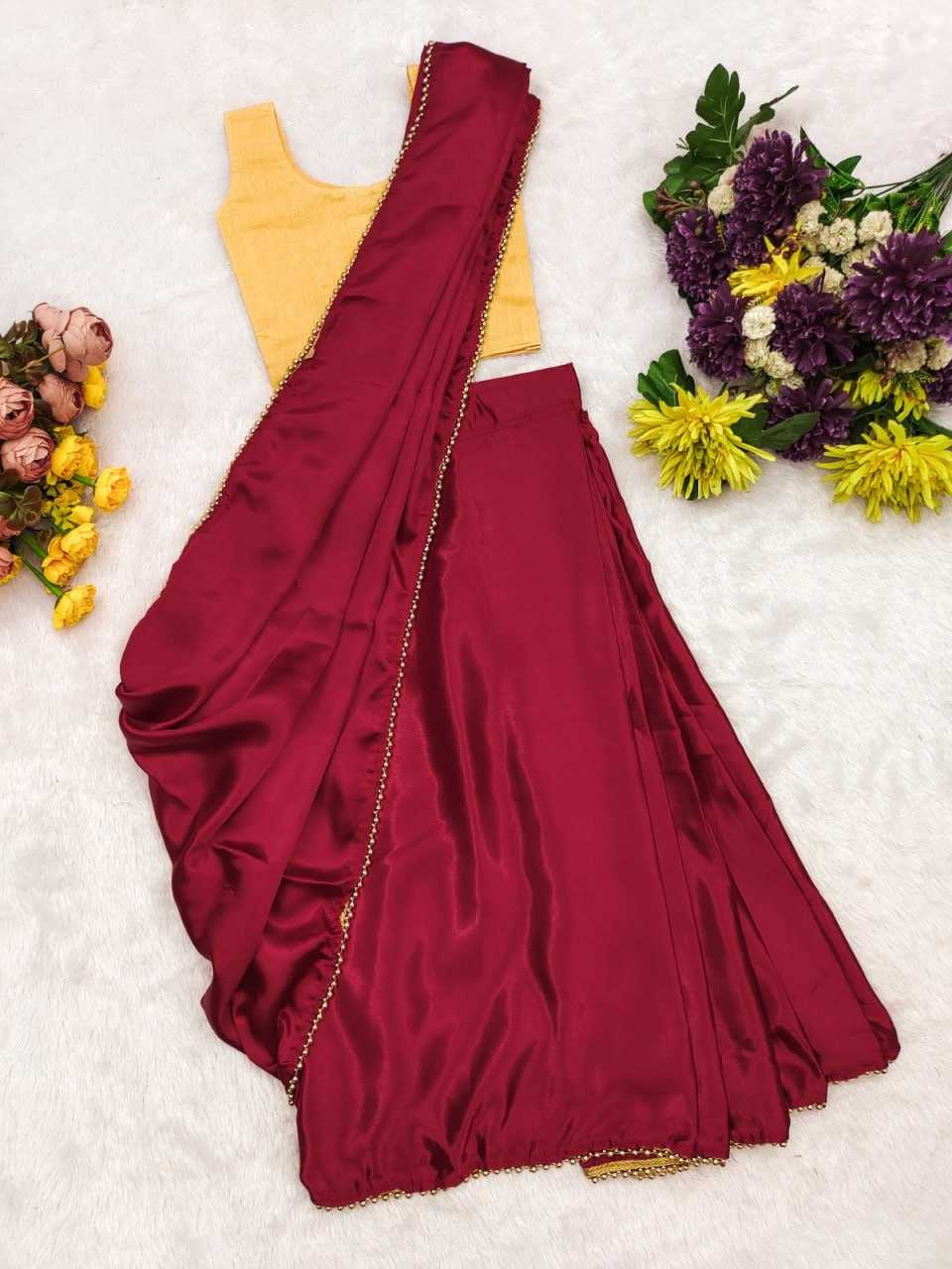 Ynf Banglori Silk KESH505 017 Kids Wear Wholesale Kids Saree Dress Kids Festive Wear Kids Party Wear Ethnic Manufacturer- Kids Exports