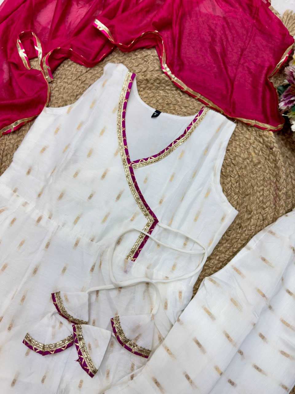 Ynf Chanderi Silk KESH642 SHARARA Kids Wear Festive Collections Wholesale Kids Sharara Kids Festive Wear Kids Wedding Outfits Manufacturer- Kids Exports