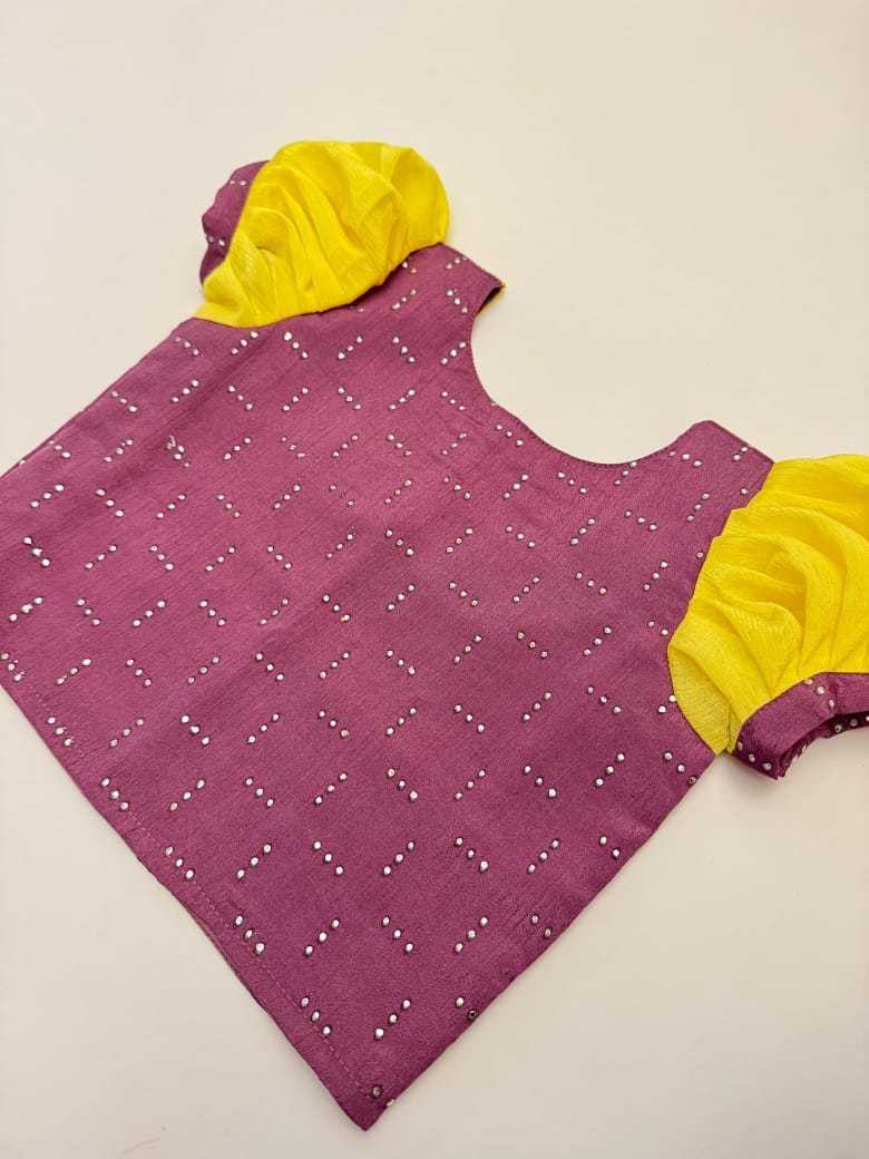 Ynf Chinon RIN235 Mukiesh Kids Wear Wholesale Kids Lehenga Girls Cotton Frocks Kids Designer Frock Manufacturer- Kids Exports