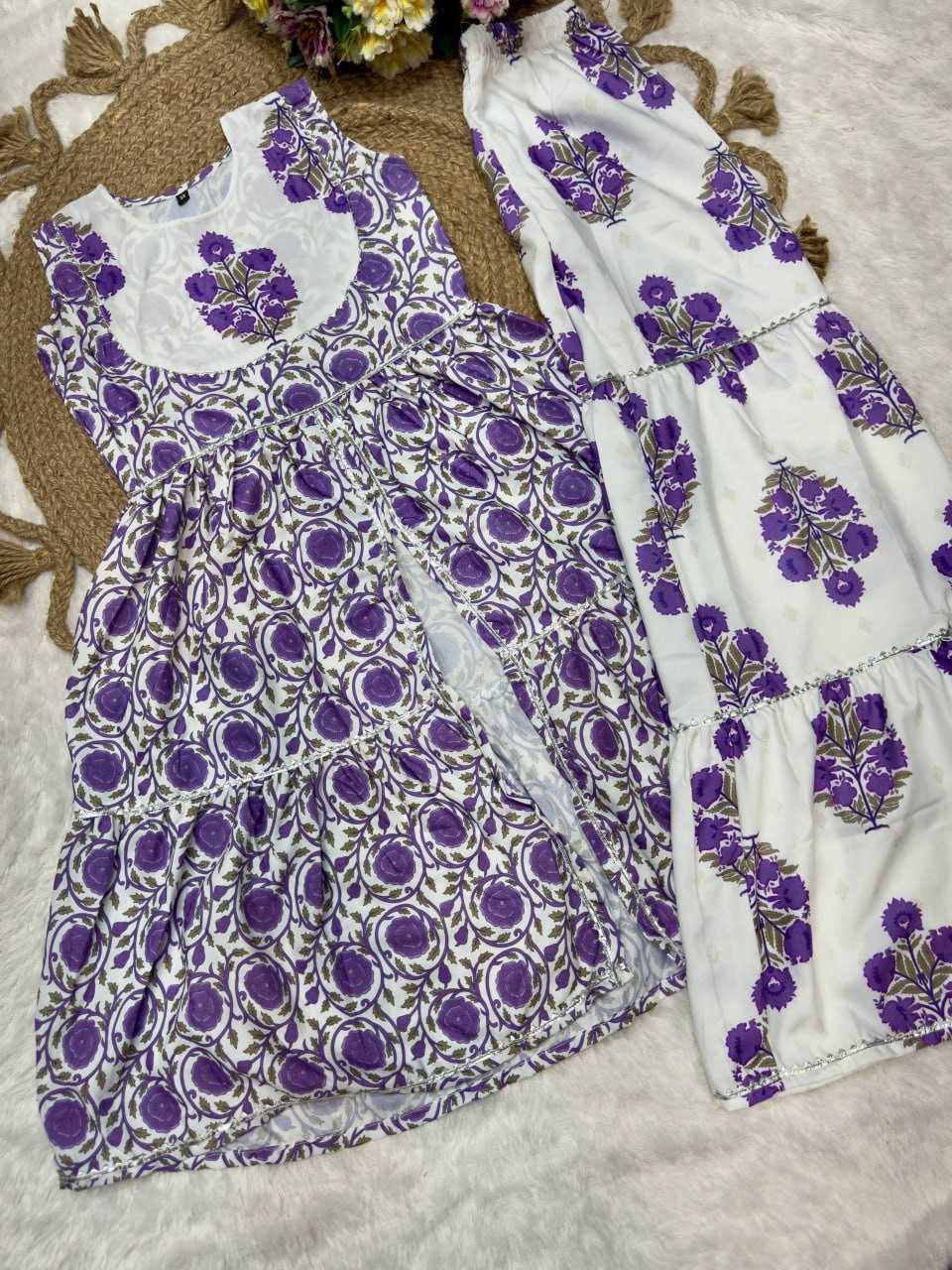 Ynf Cotton KESH642 011 Kids Wear Wholesale Kids Sharara Girls Kurti Kids Party Wear Ethnic Manufacturer- Kids Exports