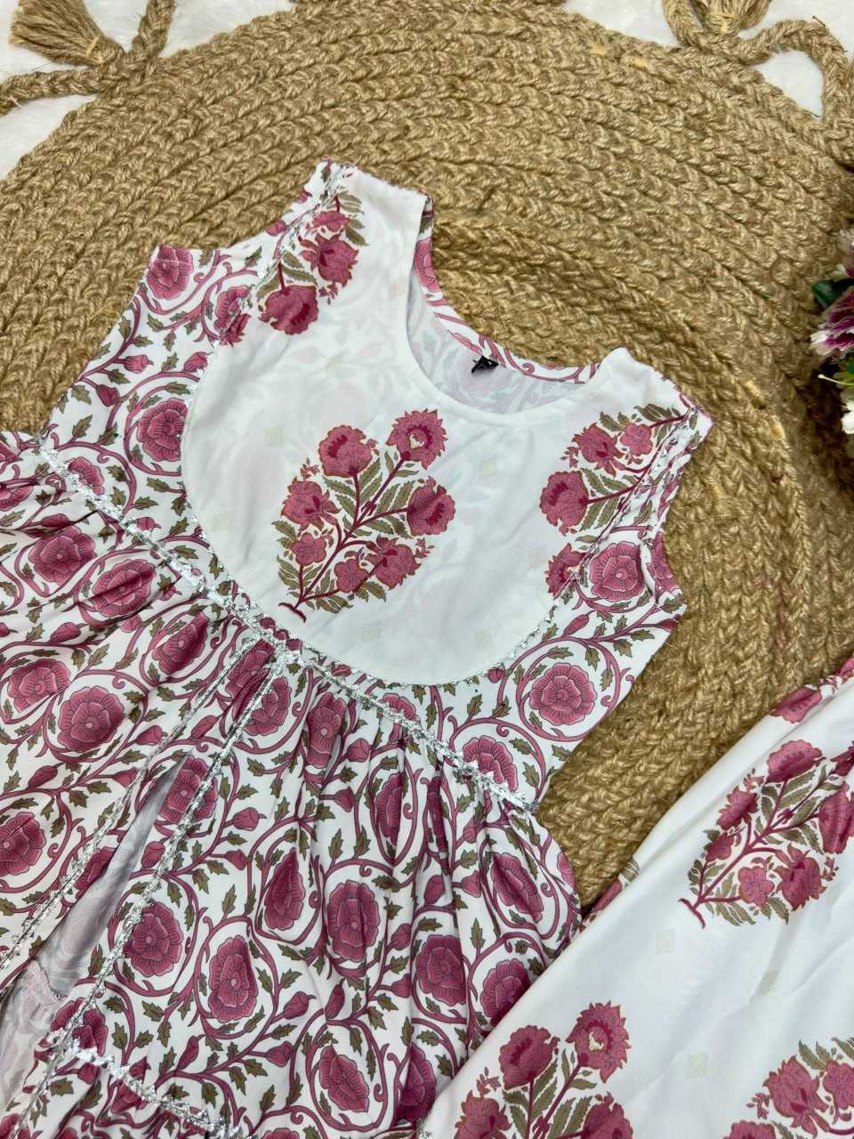 Ynf Cotton KESH642 011 Kids Wear Wholesale Kids Sharara Girls Kurti Kids Party Wear Ethnic Manufacturer- Kids Exports
