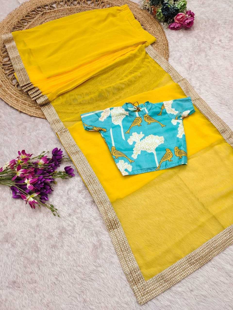 Ynf Dola Silk KESH505 006 Kids Wear Wholesale Kids Saree Dress Kids Traditional Outfits Kids Party Wear Ethnic Manufacturer- Kids Exports