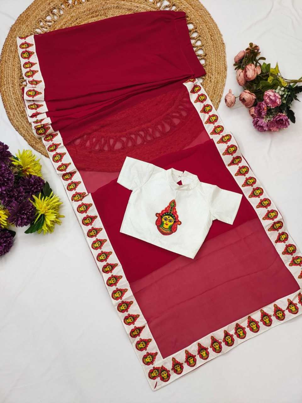 Ynf Dola Silk KESH505 014 Kids Wear Wholesale Kids Saree Dress Kids Festive Wear Kids Party Wear Ethnic Manufacturer- Kids Exports