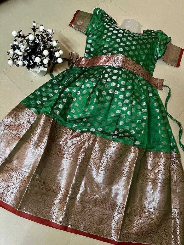 Ynf Fancy KESH503 7801 Kids Wear Wholesale Kids Gown Kids Frocks Kids Party Wear Ethnic Manufacturer- Kids Exports