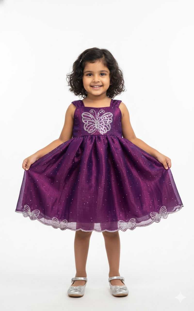 Ynf Fancy RIN235 Madhavi Kids Wear Wholesale Kids Gown Ethnic Dresses For Kids Kids Ethnic Gowns Manufacturer- Kids Exports
