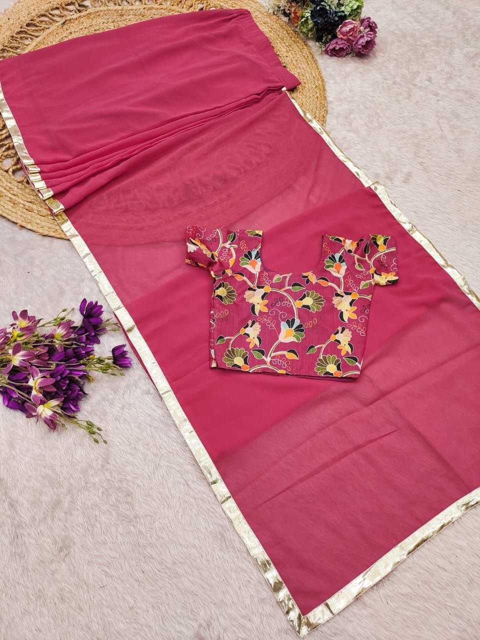 Ynf Soft Dola KESH505 007 Kids Wear Wholesale Kids Saree Dress Kids Festive Wear Kids Party Wear Ethnic Manufacturer- Kids Exports
