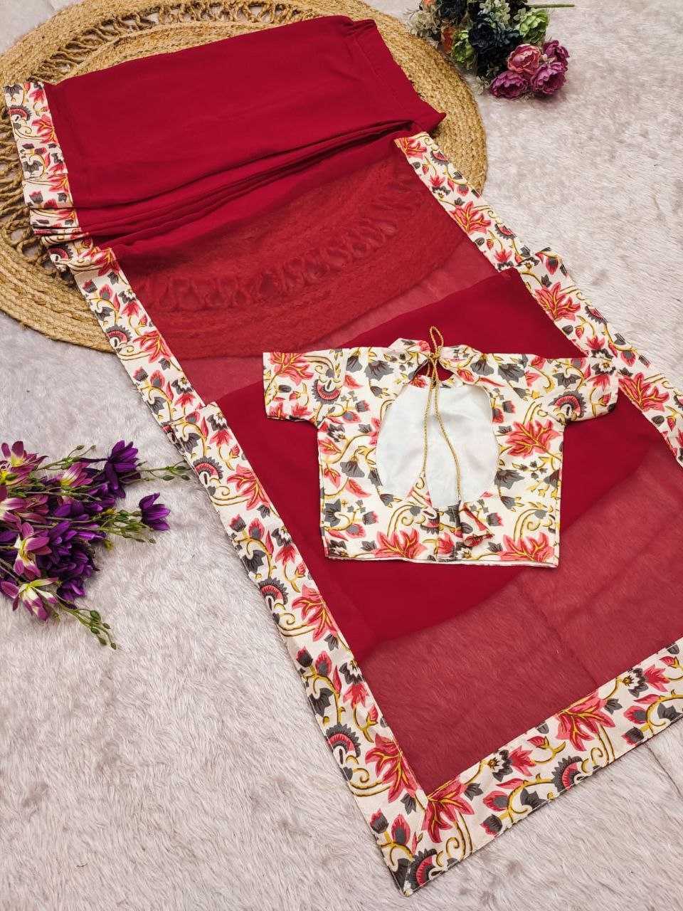 Ynf Soft Dola KESH505 008 Kids Wear Wholesale Kids Saree Dress Kids Traditional Outfits Kids Festive Wear Manufacturer- Kids Exports