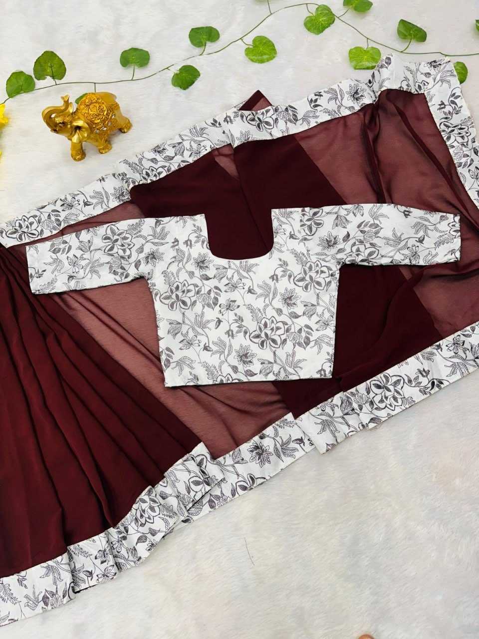 Ynf Soft Dola KESH505 010 Kids Wear Wholesale Kids Saree Dress Kids Festive Wear Kids Party Wear Ethnic Manufacturer- Kids Exports