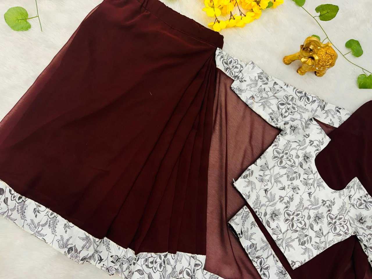 Ynf Soft Dola KESH505 010 Kids Wear Wholesale Kids Saree Dress Kids Festive Wear Kids Party Wear Ethnic Manufacturer- Kids Exports