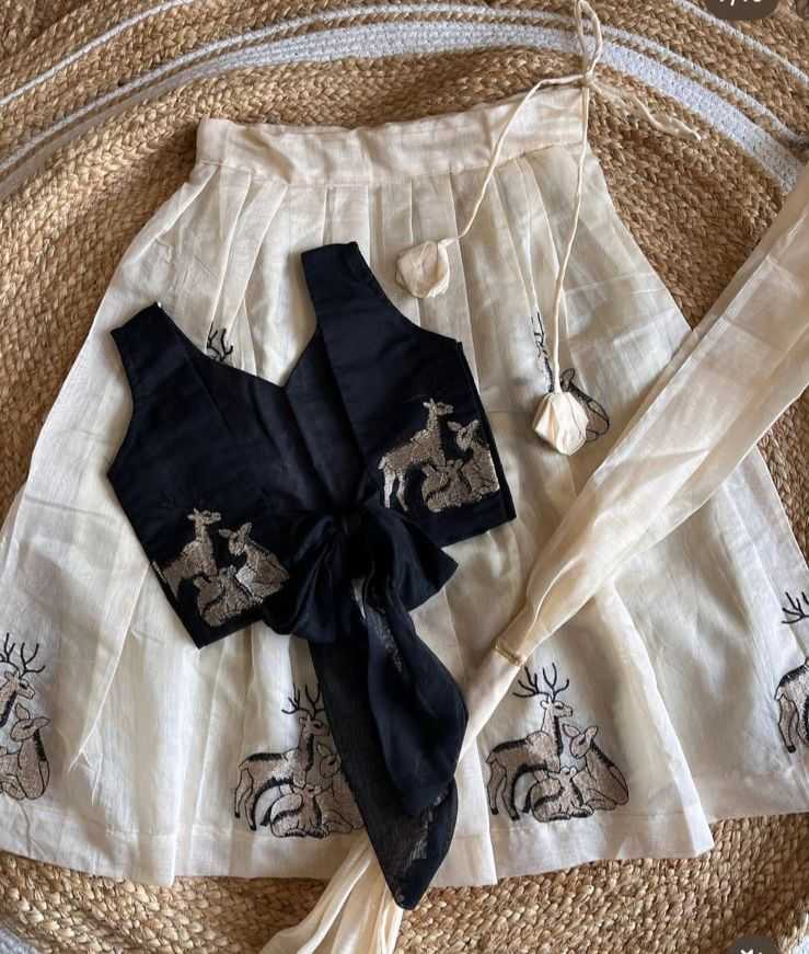 Ynf Chanderi Silk RIN235 chandri Kids Wear Wholesale Kids Lehenga Girls Ethnic Wear Kids Party Wear Ethnic Manufacturer- Kids Exports