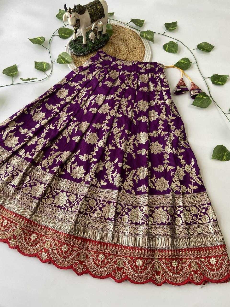 Ynf Cotton KESH503 8033 Kids Wear Wholesale Kids Lehenga Choli Kids Wedding Outfits Kids Indo-Western Wear Manufacturer- Kids Exports