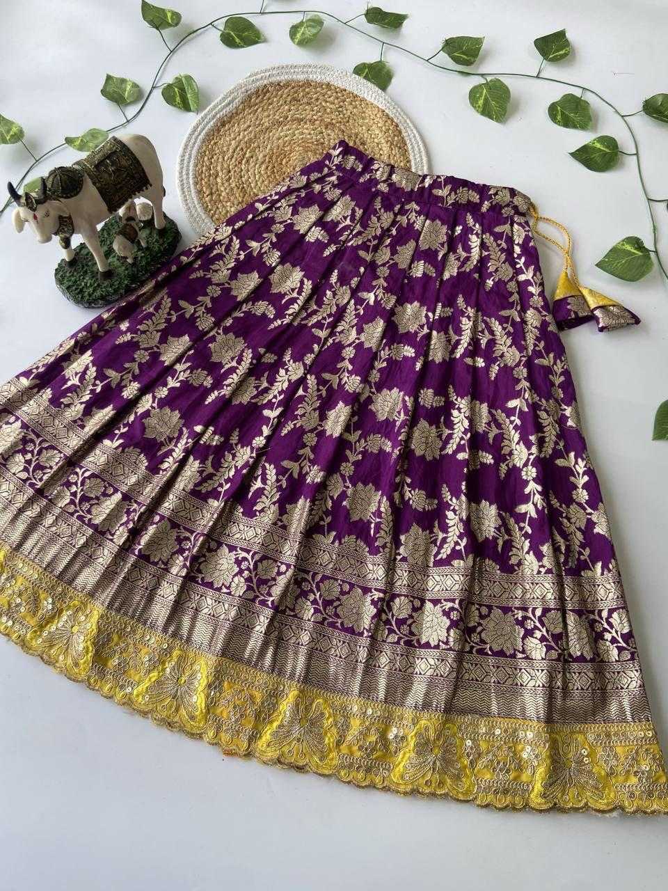 Ynf Cotton KESH503 8033 Kids Wear Wholesale Kids Lehenga Choli Kids Wedding Outfits Kids Indo-Western Wear Manufacturer- Kids Exports