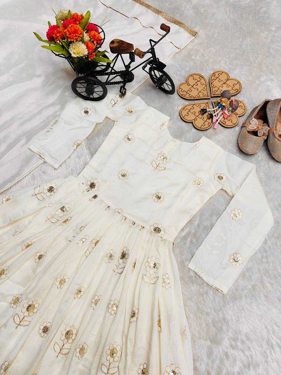 Ynf Fancy KESH415 239 Kids Wear Wholesale Kids Gown Kids Ethnic Gowns Kids Wedding Outfits Manufacturer- Kids Exports