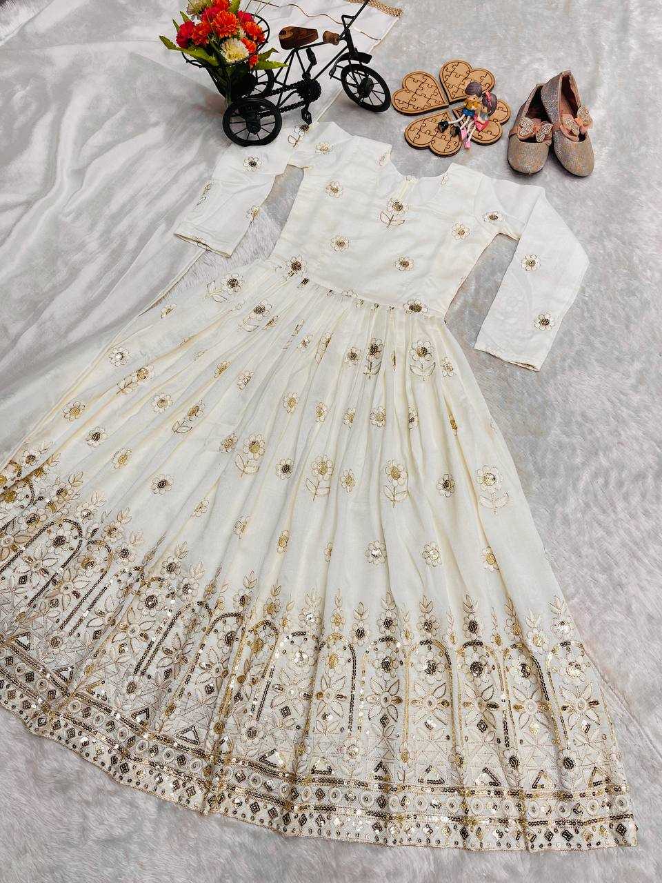 Ynf Fancy KESH415 239 Kids Wear Wholesale Kids Gown Kids Ethnic Gowns Kids Wedding Outfits Manufacturer- Kids Exports