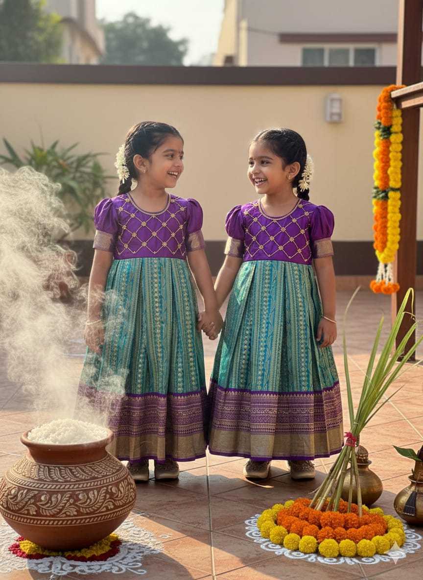 Ynf Fancy KESH505 Devsena Kids Wear Wholesale Kids Ethnic Gowns Kids Festive Wear Kids Party Wear Ethnic Manufacturer- Kids Exports