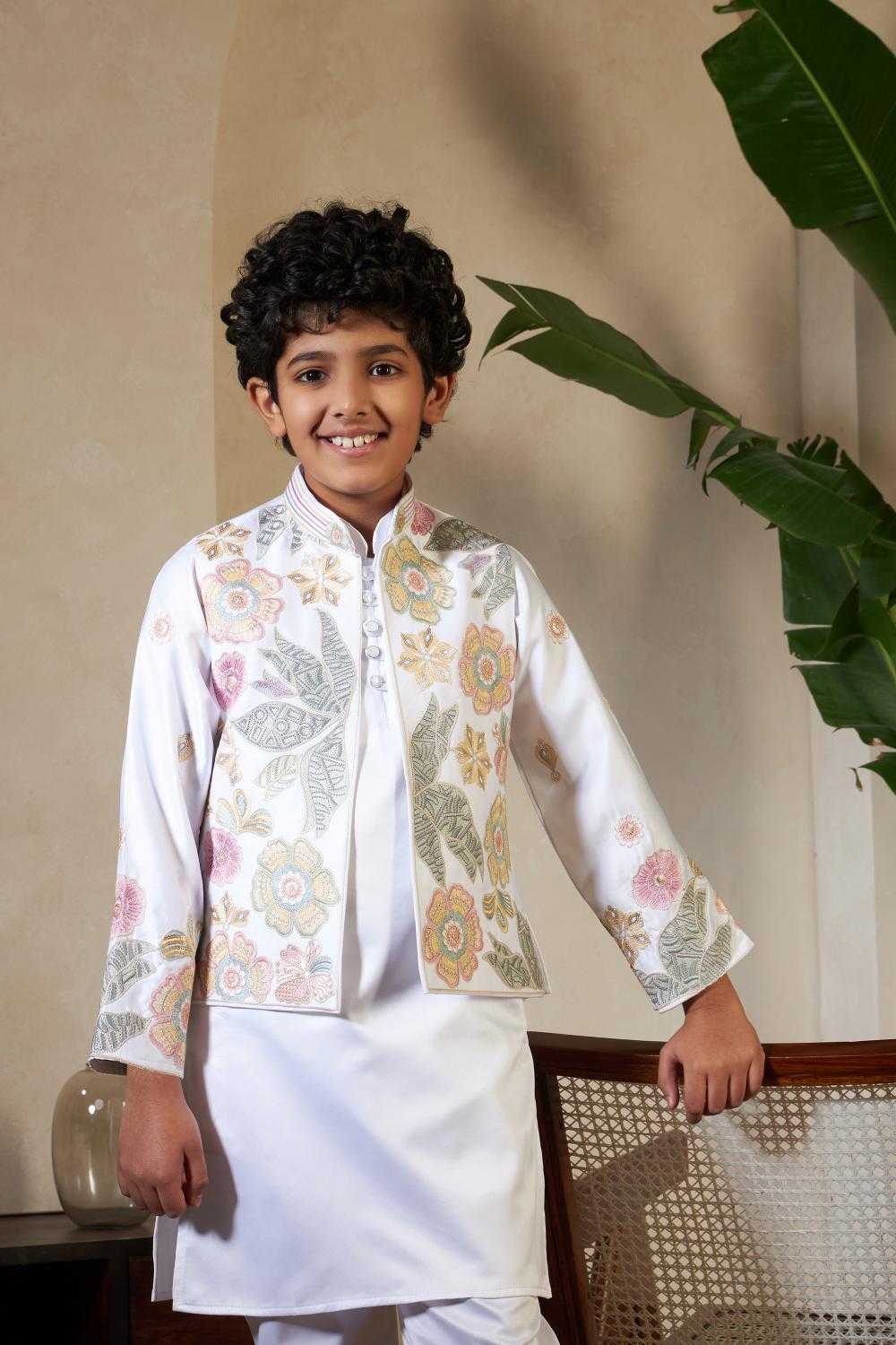 Ynf Fancy Kids Wear Wholesale Boys Kurta Pyjama Kids Kurta Pajama Boys Ethnic Wear Manufacturer- Kids Exports