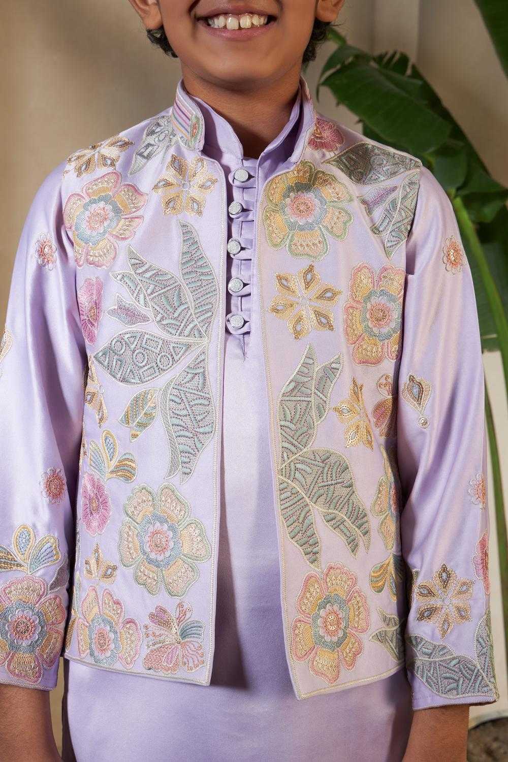 Ynf Fancy Kids Wear Wholesale Boys Kurta Pyjama Kids Kurta Pajama Boys Ethnic Wear Manufacturer- Kids Exports