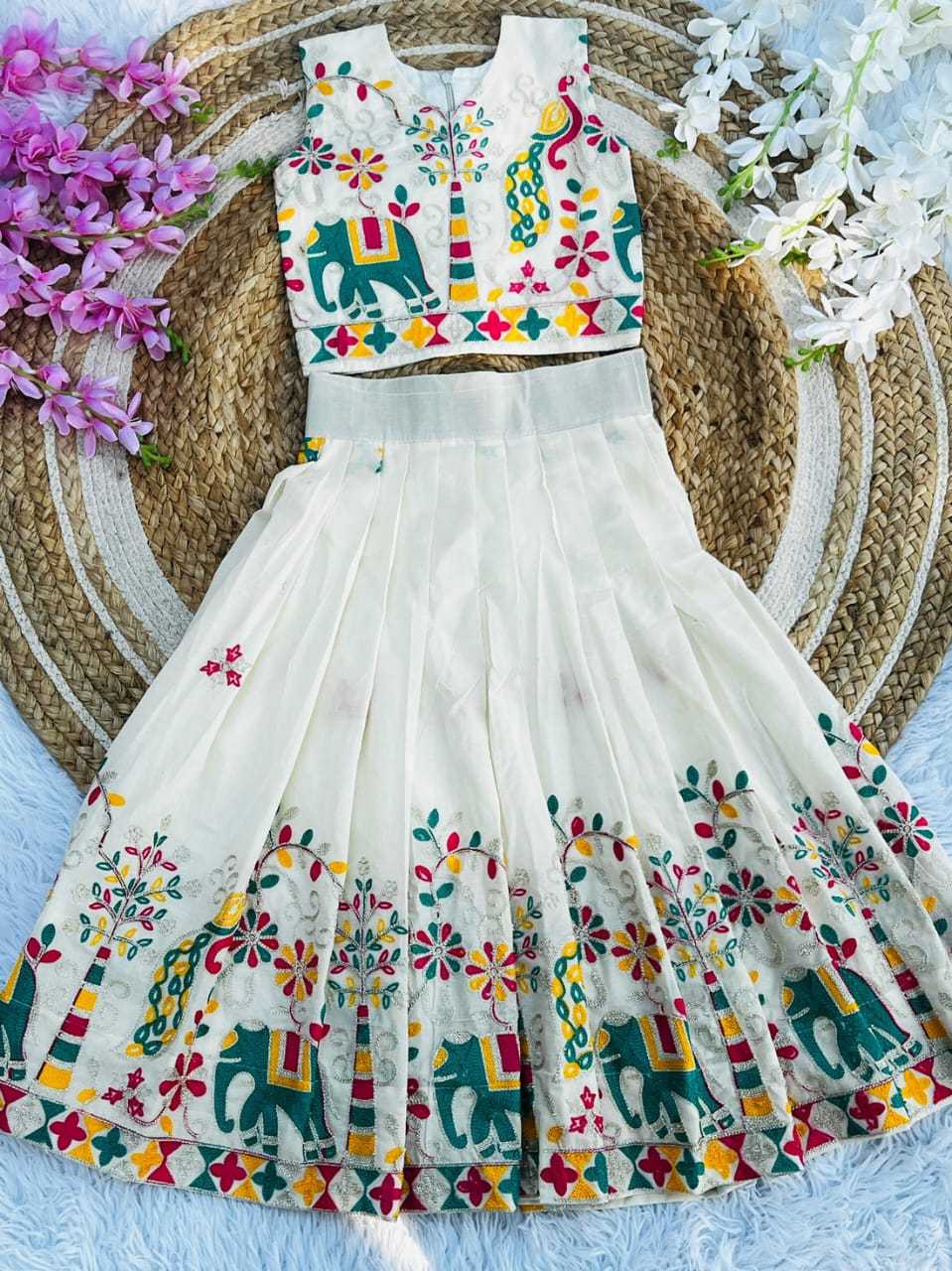 Ynf Fancy RIN235 KENJI Kids Wear Wholesale Kids Designer Frock Kids Wedding Outfits Kids Party Wear Ethnic Manufacturer- Kids Exports