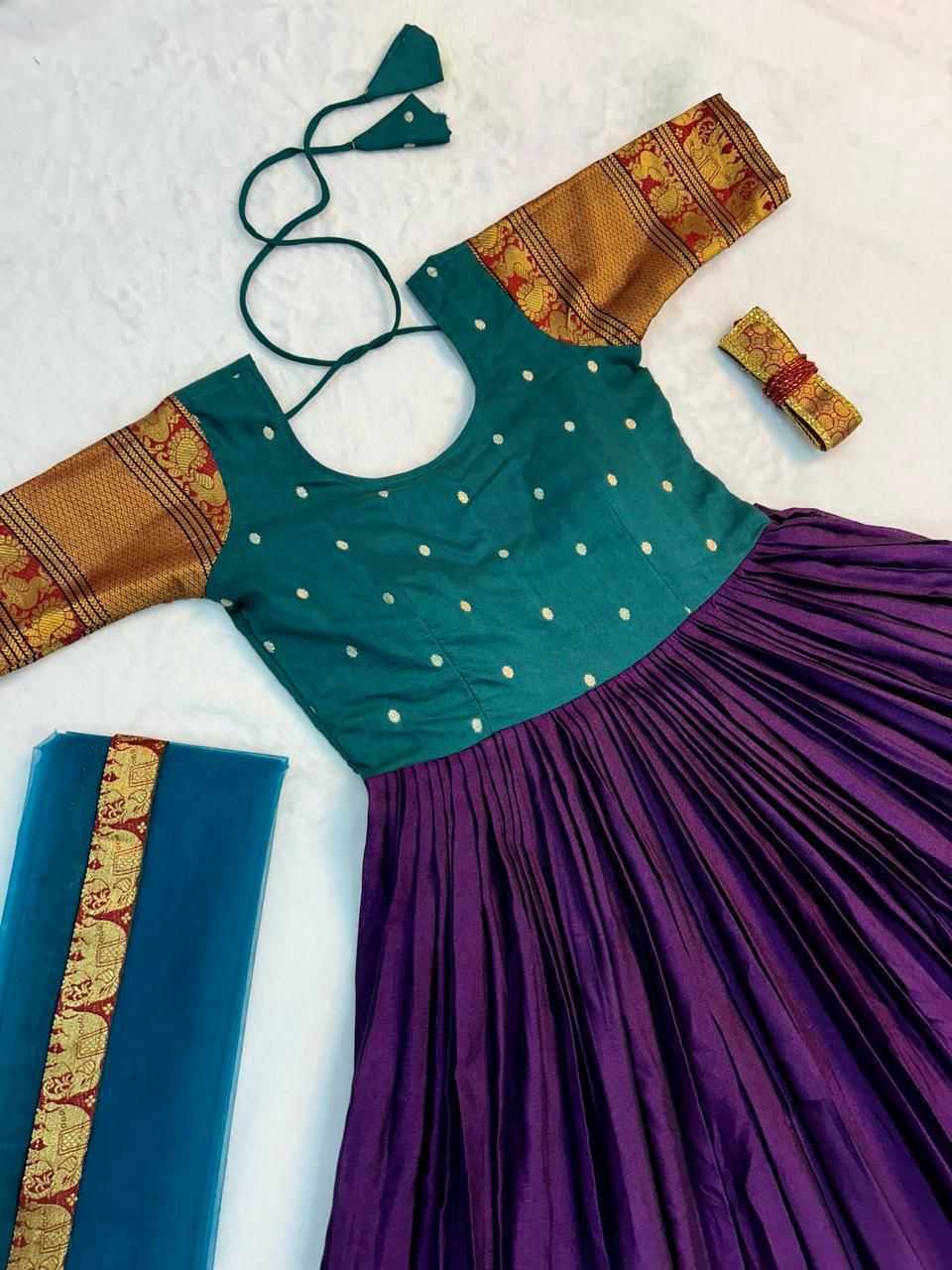 Ynf Fancy RIN235 NARAYAN Kids Wear Wholesale Kids Ethnic Wear Kids Traditional Outfits Kids Ethnic Gowns Manufacturer- Kids Exports