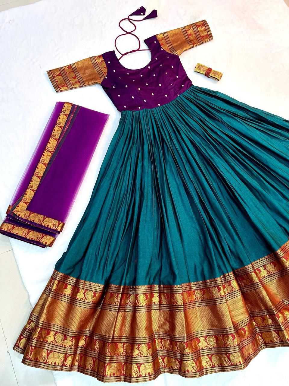 Ynf Fancy RIN235 NARAYAN Kids Wear Wholesale Kids Ethnic Wear Kids Traditional Outfits Kids Ethnic Gowns Manufacturer- Kids Exports