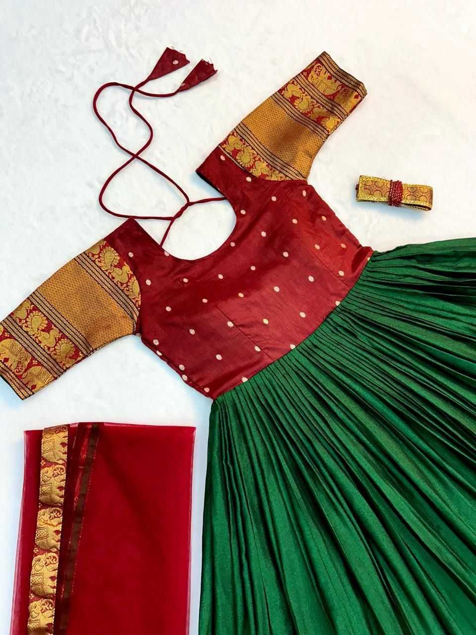 Ynf Fancy RIN235 NARAYAN Kids Wear Wholesale Kids Ethnic Wear Kids Traditional Outfits Kids Ethnic Gowns Manufacturer- Kids Exports