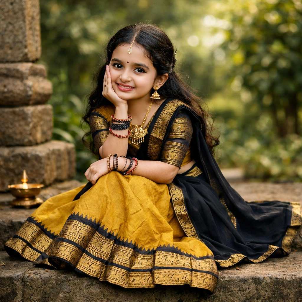 Ynf Lichi Silk KESH642 0104 Kids Wear Wholesale Kids Lehenga Kids Lehenga Choli Kids Wedding Outfits Manufacturer- Kids Exports