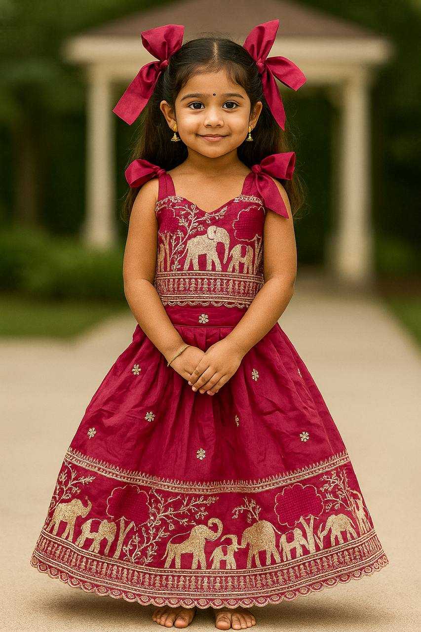 Ynf Pure Soft KESH709 33 Kids Wear Wholesale Kids Lehenga Kids Lehenga Choli Girls Ethnic Wear Manufacturer- Kids Exports