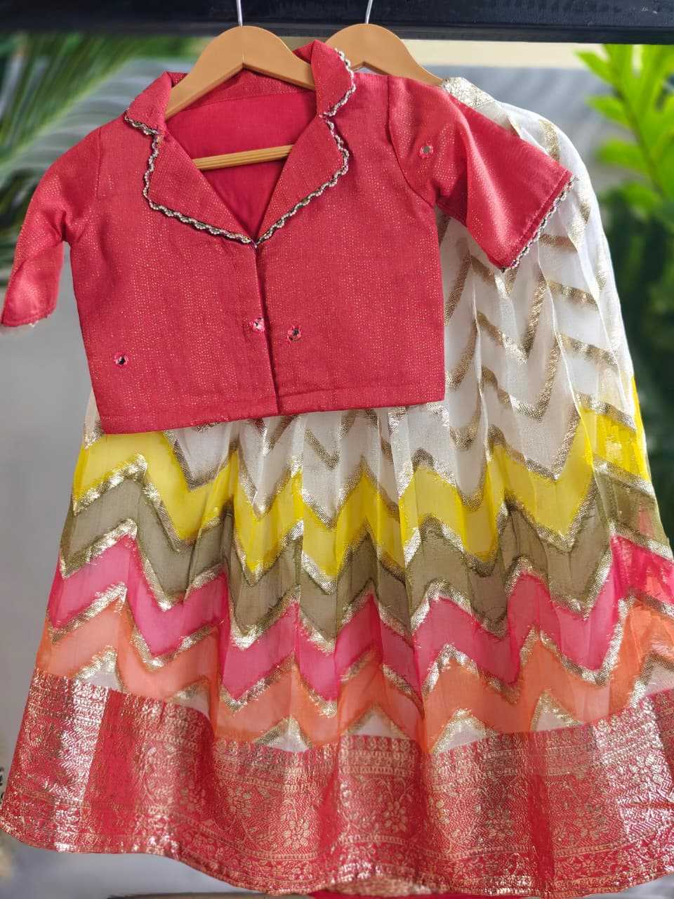 Ynf Pure Viscos KESH249 1002 Kids Wear Wholesale Kids Designer Frock Girls Ethnic Wear Kids Party Wear Ethnic Manufacturer- Kids Exports