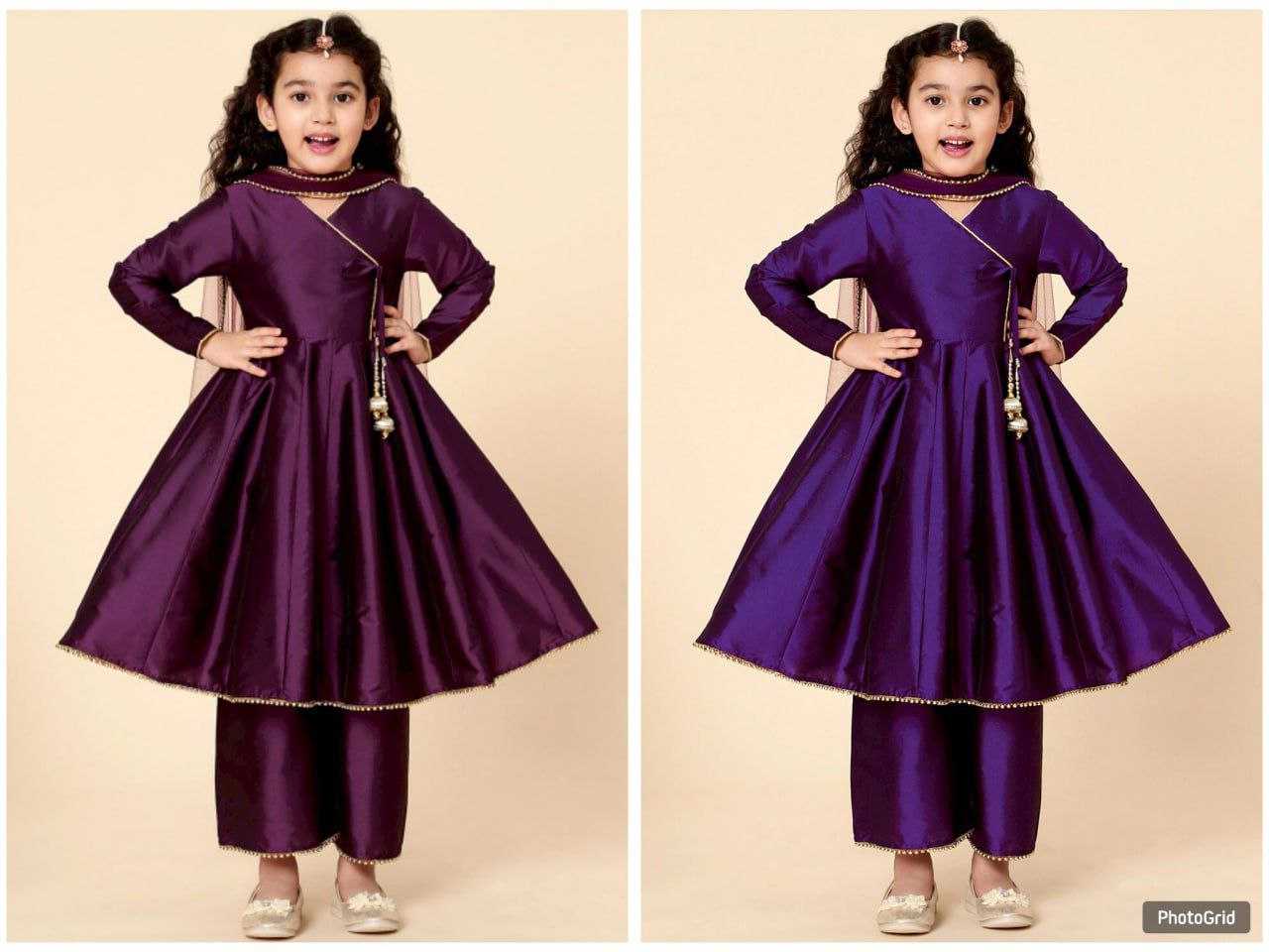 Ynf Silk KESH461 218 Kids Wear Wholesale Girls Kurti Kids Designer Frock Kids Party Wear Ethnic Manufacturer- Kids Exports