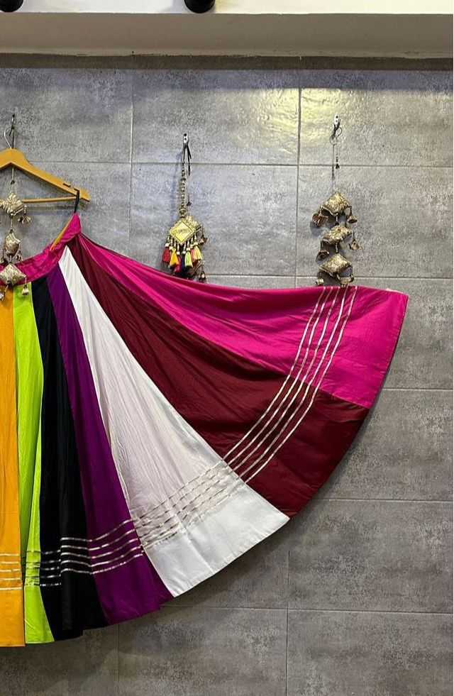 Ynf Slub Reyon RIN235 HARUNO Kids Wear Wholesale Kids Ghagra Choli Kids Lehenga Choli Kids Navratri Outfits Manufacturer- Kids Exports